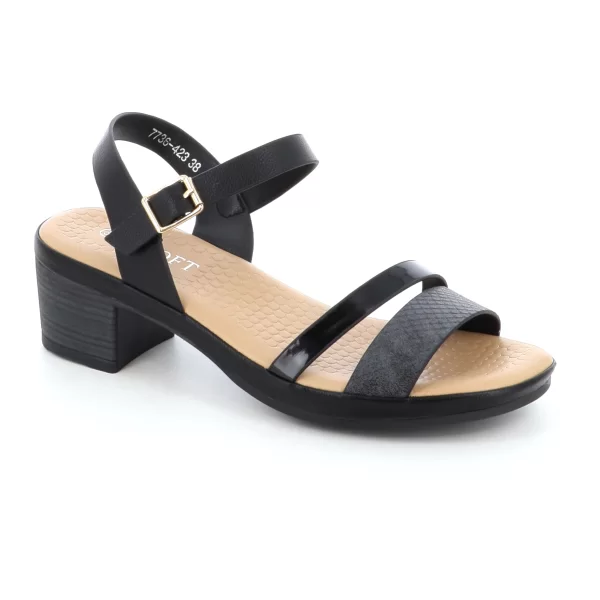 7736-423 ΓΥΝΑΙΚΕΙΟ ΥΠΟΔΗΜΑ ΠΕΔΙΛΟ, ΜΑΥΡΟ