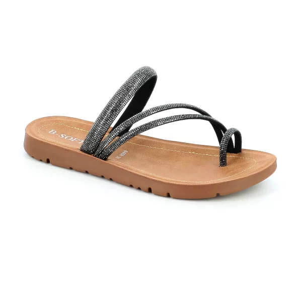 6468 ΓΥΝΑΙΚΕΙΟ ΥΠΟΔΗΜΑ FLAT, ΜΑΥΡΟ