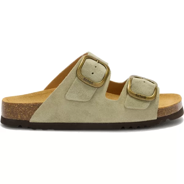 SCHOLL πράσινο ανατομικό σανδάλι NOELLE