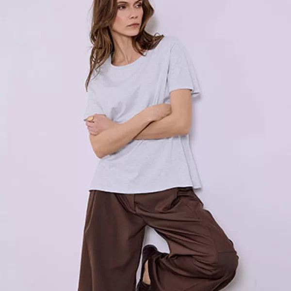 Τ-shirt μονόχρωμο SQ7616.4212+14