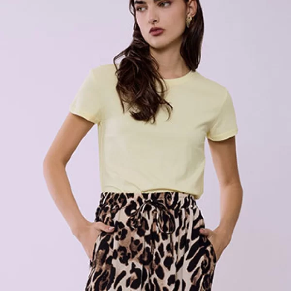 Τ-shirt μονόχρωμο με βαμβάκι SQ7616.4213+4