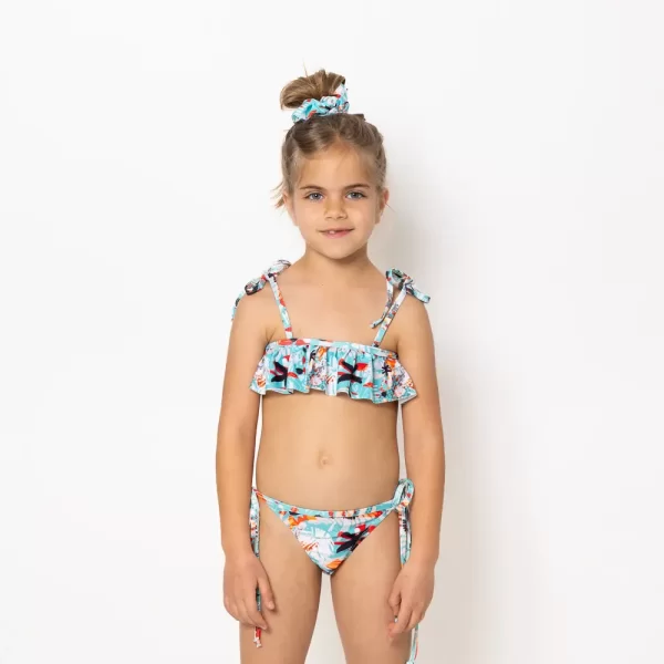 Girl’s Ruffled Bikini Soléa