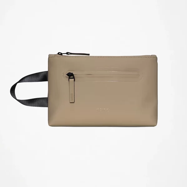 RAINS Cosmetic Bag Zip W3 16250-133 Biege