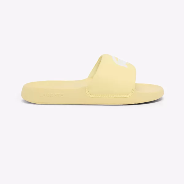 LACOSTE ΥΠΟΔΗΜΑ ΓΥΝΑΙΚΕΙΟ SERVE SLIDE 1.0 1261 SERVE SLIDE 1.0 1261 CFA 37-51CFA0006241-0000 LightYellow