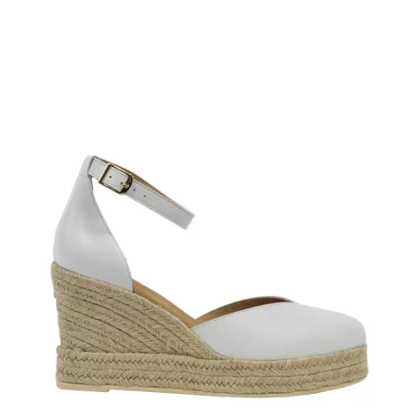 Γυναικείες εσπαντρίγιες Ragazza 0711 λευκό δέρμα