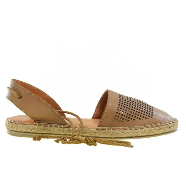 Γυναικείες εσπαντρίγιες Bueno 20WJ0303 ταμπά δέρμα