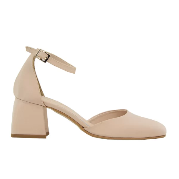 Γυναικείες γόβες Piedini 550 nude σατέν