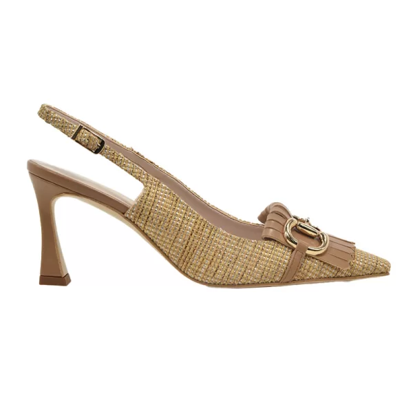 Γυναικείες γόβες Makis Fardoulis 747-10A ταμπά