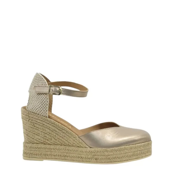 Γυναικείες εσπαντρίγιες Ragazza 0699 άμμος δέρμα