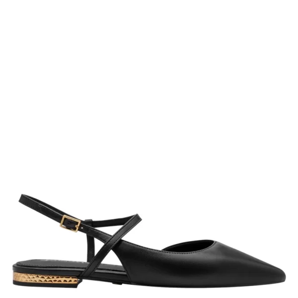 Γυναικείες μπαλαρίνες Tamaris 1-29409-46 001 μαύρο δέρμα