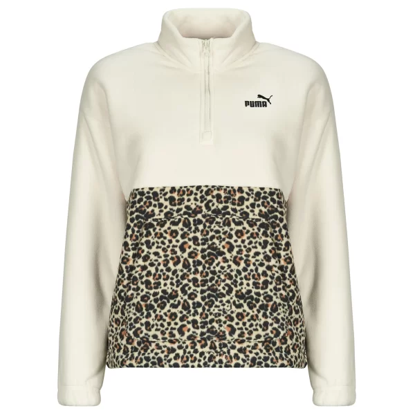 Fleece Puma ESS GRAPHIC Animal Relaxed Half-Zip Crew
