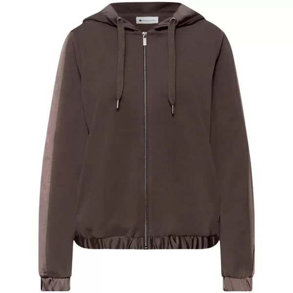 Ζακέτα Street One Short silk look hoody jacket 324537