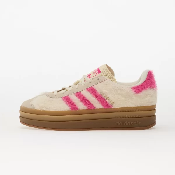 Sneakers adidas Gazelle Bold W Crew White/ Shock Pink/ Gold Metallic EUR 37 1/3
