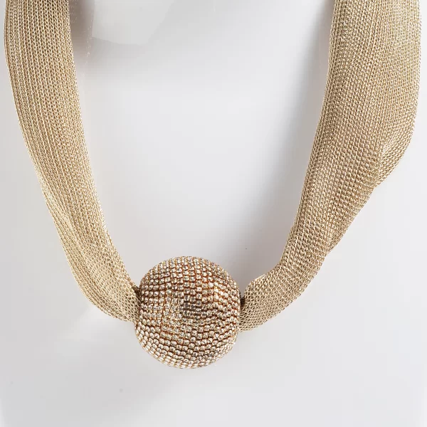 ΚΟΝΤΟ ΚΟΛΙΕ ΑΠΌ ΥΦΑΣΜΑ ΜΕ ΣΤΡΟΓΓΥΛΟ ΔΙΑΚΟΣΜΗΤΙΚΟ ΜΕ ΣΤΡΑΣ