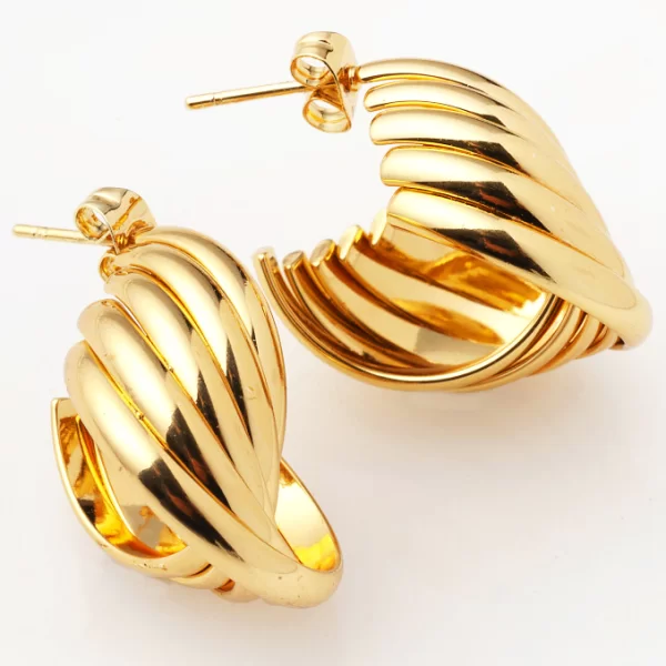 ΧΡΥΣΑ ΣΚΟΥΛΑΡΙΚΙΑ ΣΕ ΣΧΗΜΑ ΚΟΧΥΛΙΟΥ