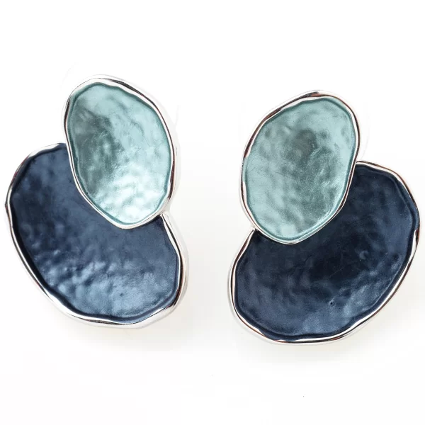 ΑΣΗΜΙ ΣΚΟΥΛΑΡΙΚΙΑ ΜΕ ΚΥΚΛΙΚΑ ΣΧΗΜΑΤΑ ΣΕ ΜΠΛΕ ΑΠΟΧΡΩΣΕΙΣ