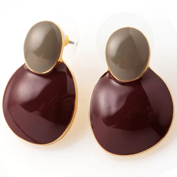 ΣΚΟΥΛΑΡΙΚΙΑ ΜΕ ΔΥΟ ΚΥΚΛΙΚΑ ΣΧΗΜΑΤΑ ΣΕ ΑΠΟΧΡΩΣΕΙΣ ΤΟΥ ΚΑΦΕ ΚΑΙ ΠΡΑΣΙΝΟ