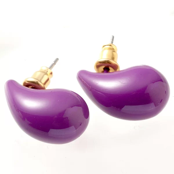 ΧΡΥΣΑ ΜΩΒ ΣΚΟΥΛΑΡΙΚΙΑ ΣΕ ΣΧΗΜΑ ΑΧΛΑΔΙΟΥ