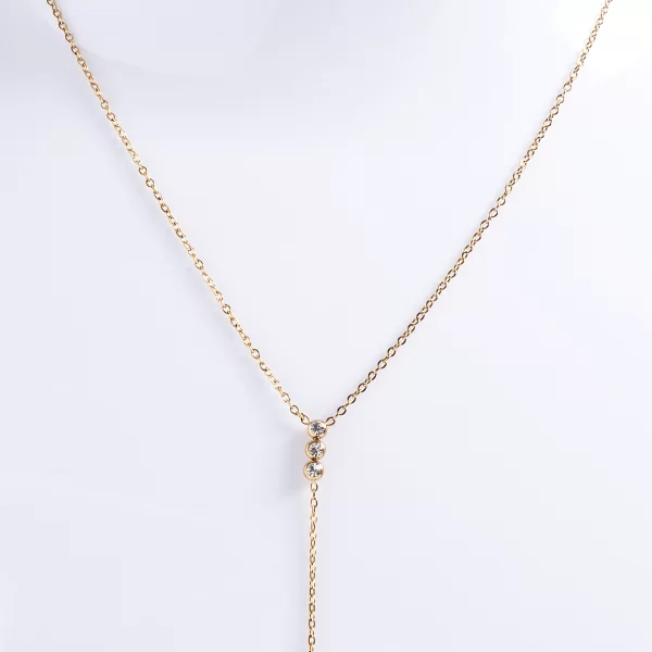 ΧΡΥΣΗ ΑΛΥΣΙΔΑ ΚΟΛΙΕ ΜΕ ΚΡΕΜΑΣΤΑ ΣΤΡΑΣ