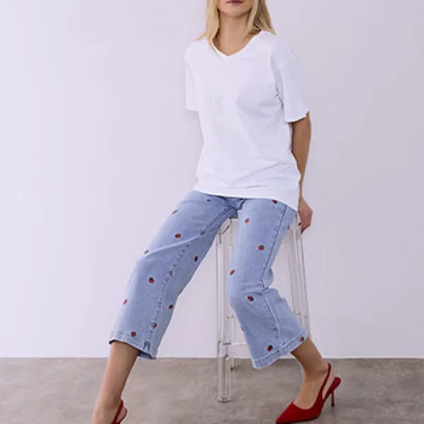 T-shirt μονόχρωμο SQ1794.4612+1