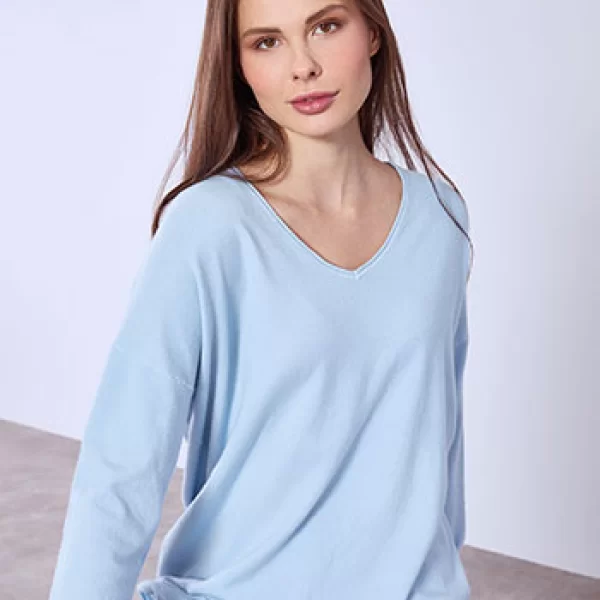 Πουλόβερ με ανοίγματα στο πλάι SQ1042.4324+1