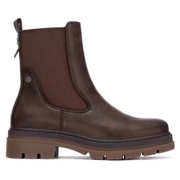 Γυναικεία Refresh Γυναικείο Μποτάκι Chelsea 173018 Vegan TAUPE