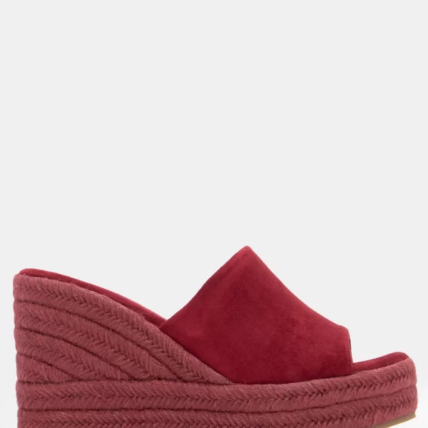 Πλατφόρμες Εσπαντρίγιες με Φαρδιά Φάσα - Μπορντό