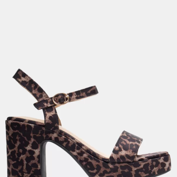 Πλατφόρμες με Μπαρέτα - Animal Print