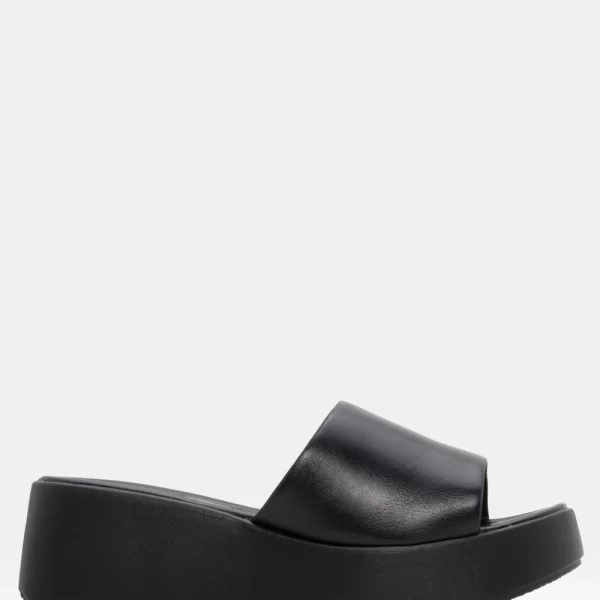 Πλατφόρμες με Φαρδιά Φάσα - Μαύρο