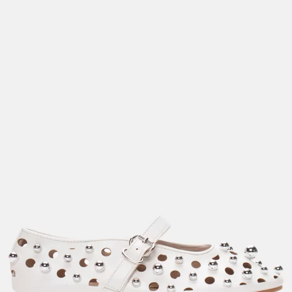 Μπαλαρίνες με Τρούκς & Μπαρέτα - Λευκό