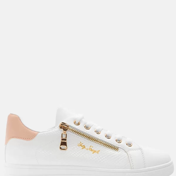 Sneakers με Διακοσμητικό Φερμουάρ - Ροζ