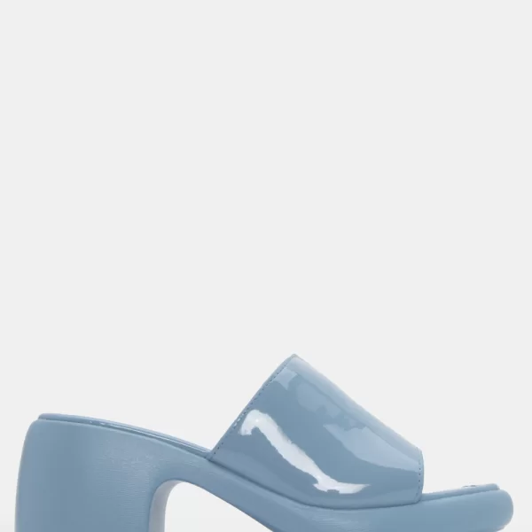 Πλατφόρμες Flatform με Φαρδιά Φάσα - Γαλάζιο