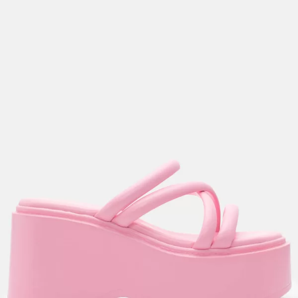 Πλατφόρμες με Λουράκια - Ροζ