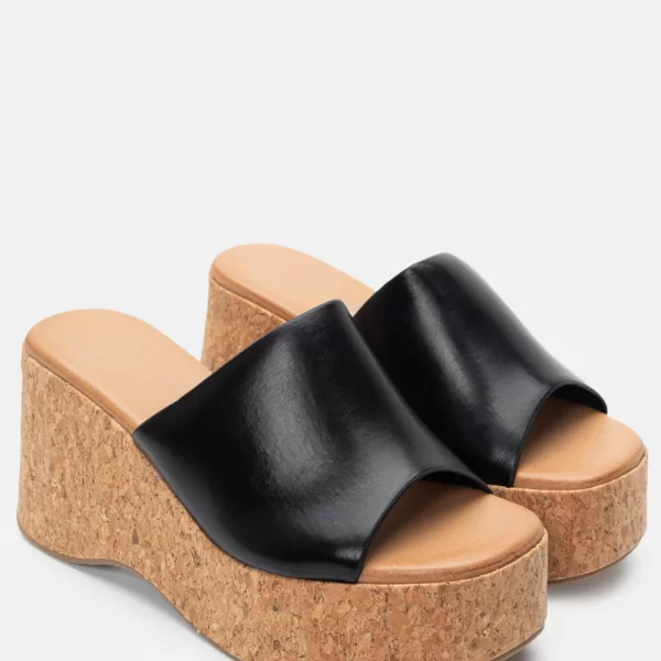 Πλατφόρμες με Φαρδιά Φάσα - Μαύρο