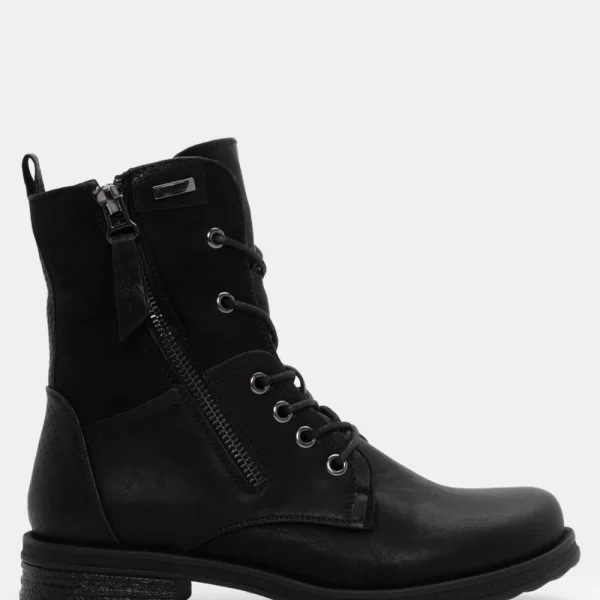 Αρβυλάκια με Διακοσμητικό Φερμουάρ - Μαύρο