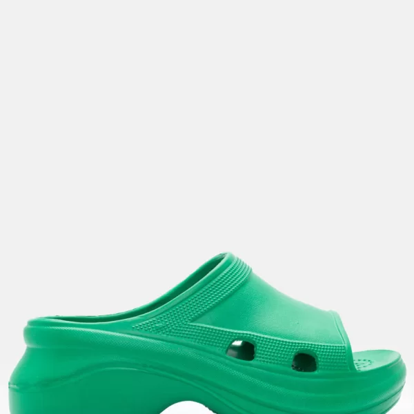 Παντόφλες Μονόχρωμες - Πράσινο