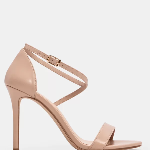 Πέδιλα με Χιαστί Λουράκια - Μπεζ