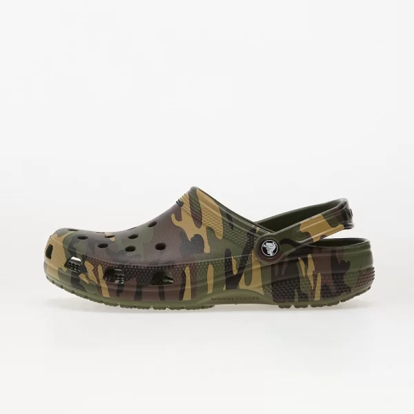 Sneakers Crocs Classic Camouflage Clog Army Green/Multi EUR 41-42
