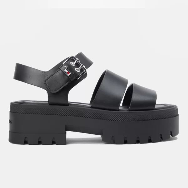 Tommy Jeans W Straps Leather Max Sandal (9000271054_1469)