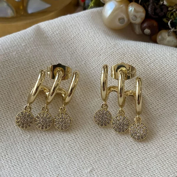 Jewels Shop Vol.1 - Γυναικεία Σκουλαρίκια 2 τμχ Solyn