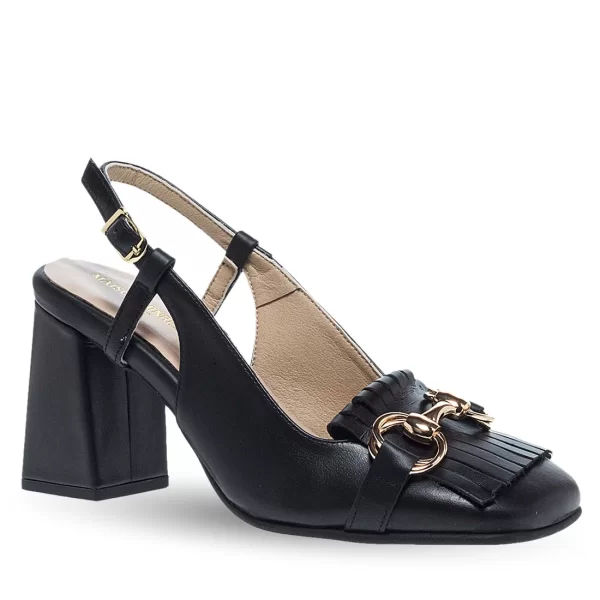 Γυναικείες Δερμάτινες Γόβες Maison Minrelle 10629004