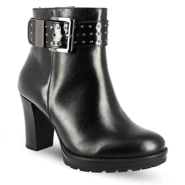 Γυναικεία Δερμάτινα Μποτάκια Leonarch 4383-001