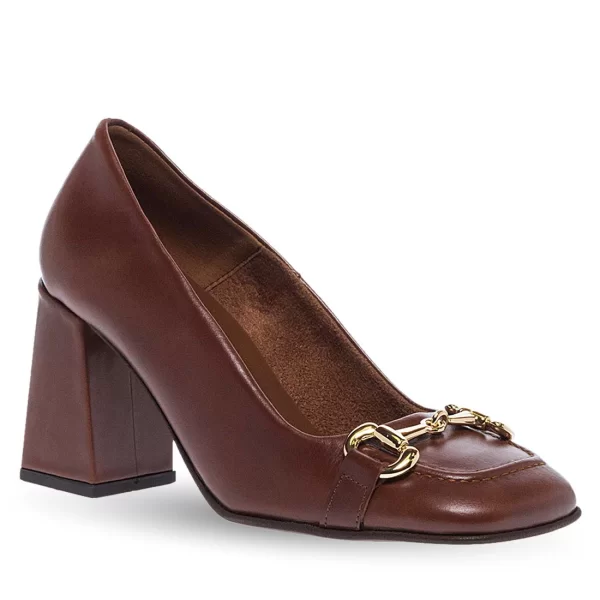 Γυναικείες Δερμάτινες Γόβες Parex 10628008