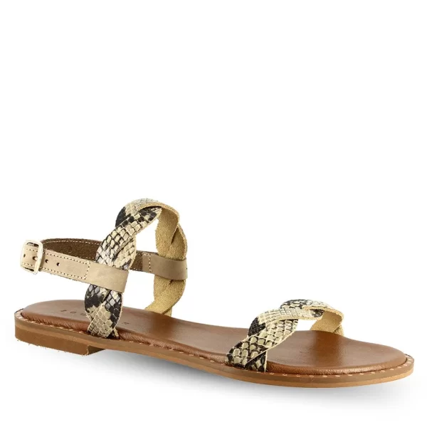 Γυναικεία Δερμάτινα Σανδάλια Sowoman 11519120