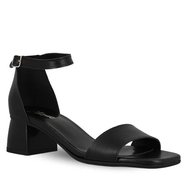 Γυναικεία Δερμάτινα Mε Τακούνι Πέδιλα Parex 11627157