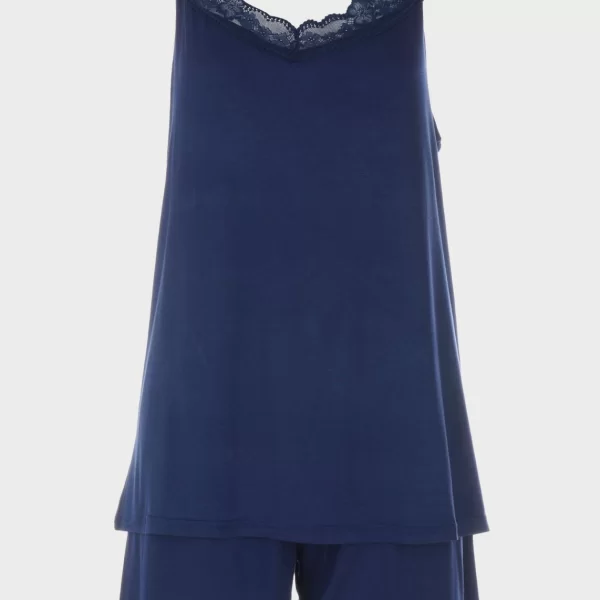 Γυναικείο baby doll μονόχρωμο.Plus Size Collection. NAVY