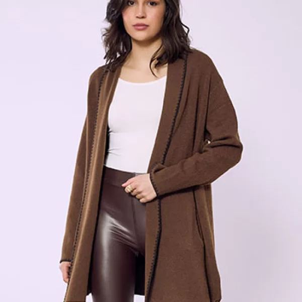 Ζακέτα με κεντητή λεπτομέρεια SQ7568.5081+3