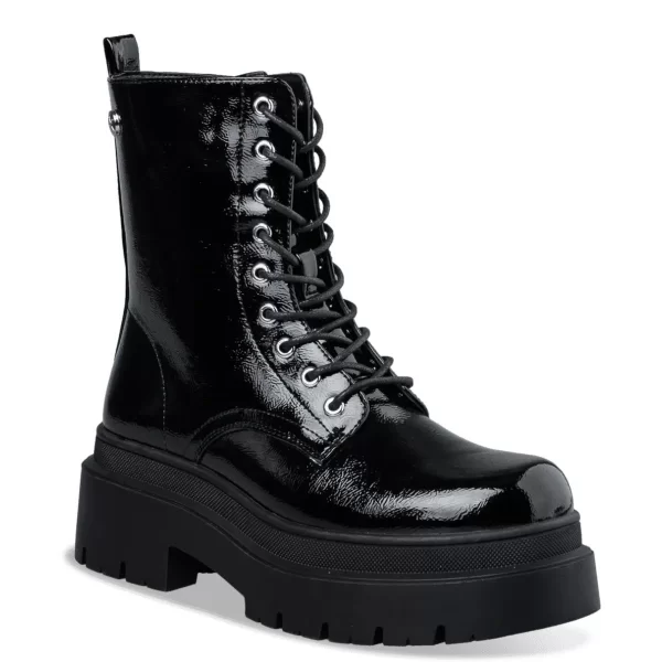 Mairiboo by Envie Shoes Γυναικεία Mποτάκια M12-22664-34 Μαύρο Λουστρίνι 1999 2.0