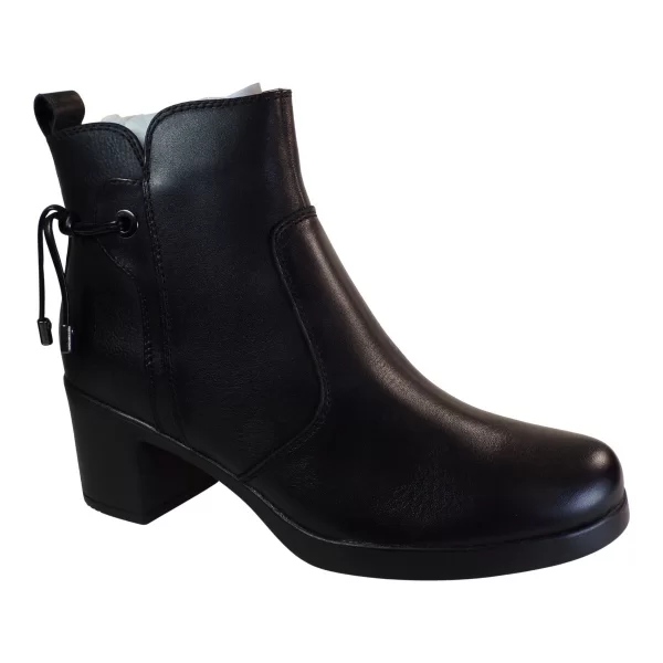 My soft Γυναικεία Παπούτσια Μποτάκια 24M821 Μαύρο