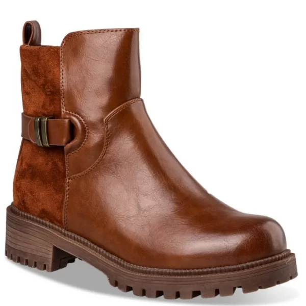 Envie Shoes Γυναικεία Μποτάκια CASUAL BOOTIES V57-18191-26 Κάμελ
